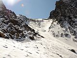 05 Looking Back Up At Trail Descending From The Mesokanto La 5246m After Trekking Around The Tilicho Tal Lake 